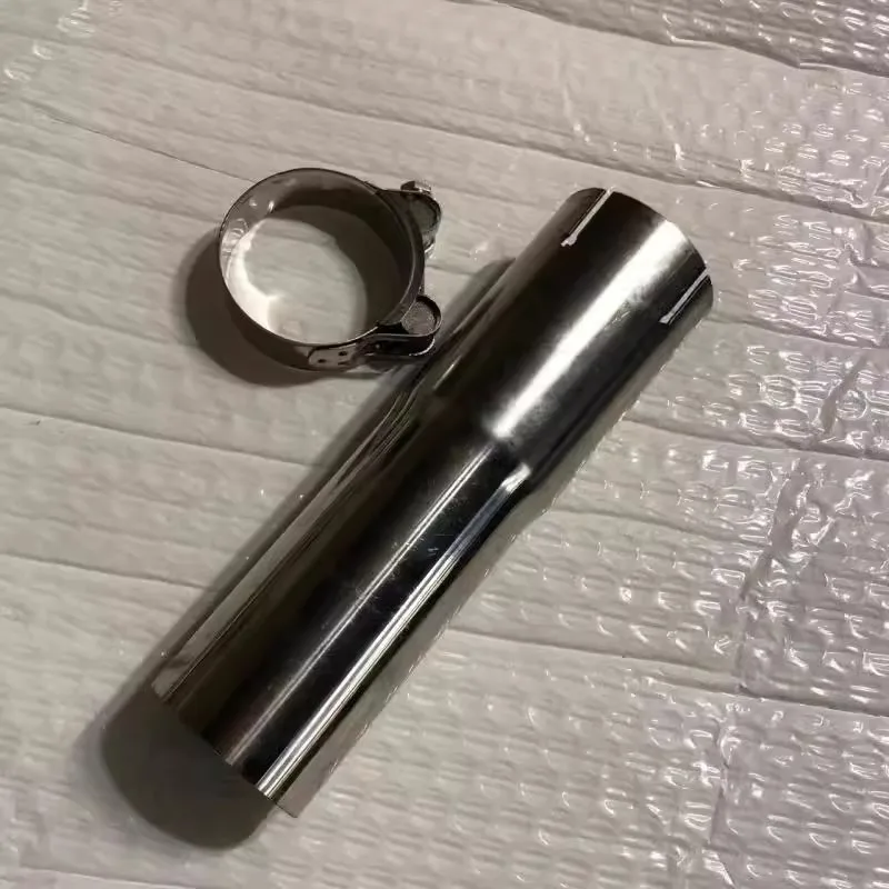 42mm 45mm 48mm 51mm 60mm 63mm 76mm stainless steel auto exhaust pipe connector pipe adapter