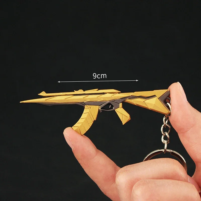 Valorant Knife Weapon Araxys Skin for Vandal Keychains Game Peripheral Samurai Sword Pocketknife Gun Model Gifts Toys for Boys 6
