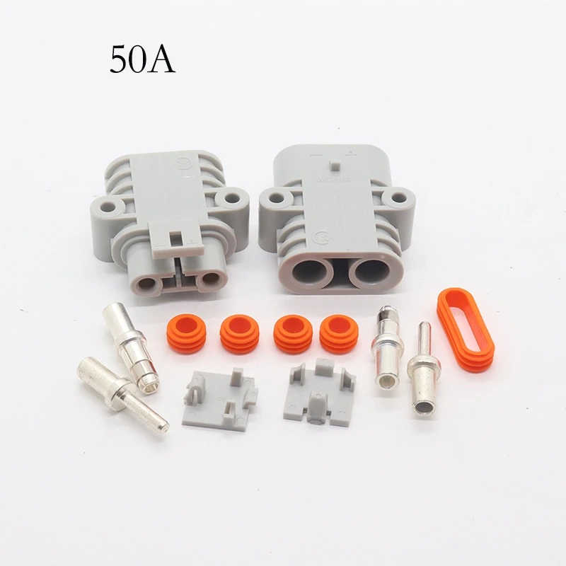 1pcs 50A Waterproof Plug Parking Air Conditioner Connector Power Supply