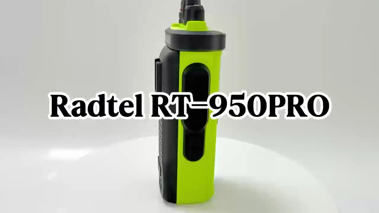 Radtel RT-950 PRO Ricetrasmettitore 10W – GPS/APRS, Programmazione Bluetooth, Display A Colori