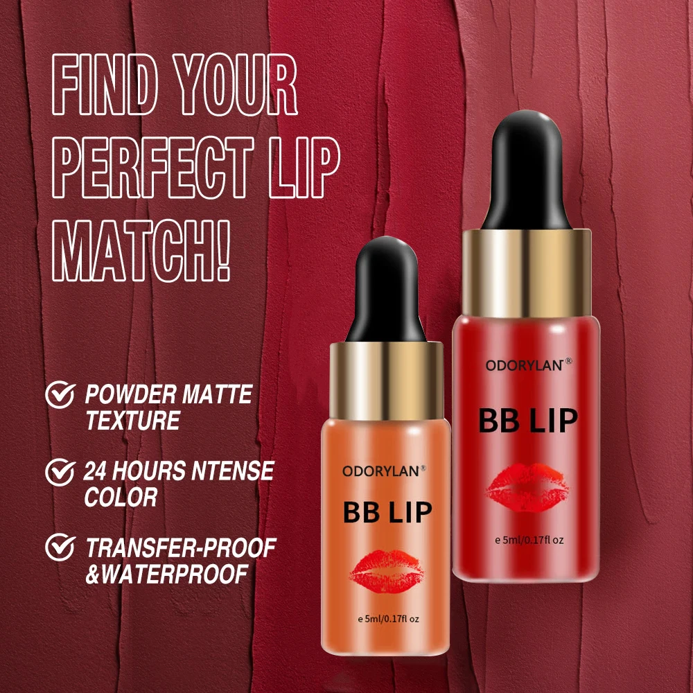 Korea 5ml Semi-permanent BB Lip Serum Starter Kit Long Lasting Moisturising Waterproof Lip Gloss Pigment Cosmetics Skin Care
