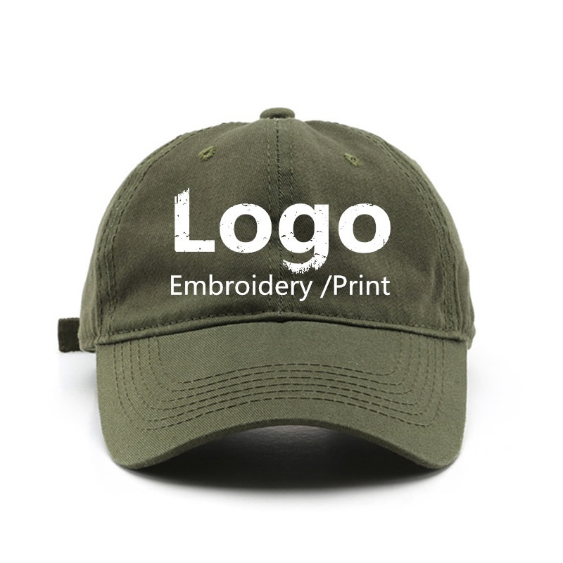 Summer Adult men custom sports hat Outdoor women ultra soft cotton dad hat Snapback hats Baseball cap with diy embroidery logo 