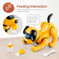 TOYS Robot Dog Electronic Pets Stunt Dog Intelligent Dog Touch-sense Music Song Toy for Kid Birthday Christmas Gift   Pet Robot 2
