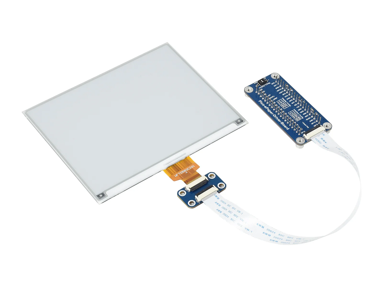 Waveshare-5.83 ġ E-Paper E-Ink ÷ , 648  480 ȼ, /ȭƮ, SPI ̽,   ڿ