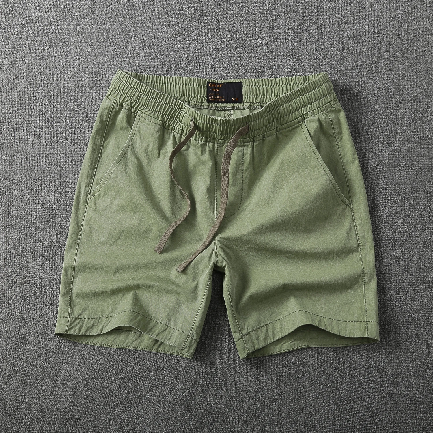 Men's Summer New Casual Shorts Solid Color Loose Beach Shorts Fashion Street Wear Outdoor Jogger Pants Gym Shorts