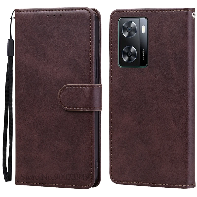 Luxury Wallet Leather Flip Phone Case - Stylish Protective Cover in Classic Design