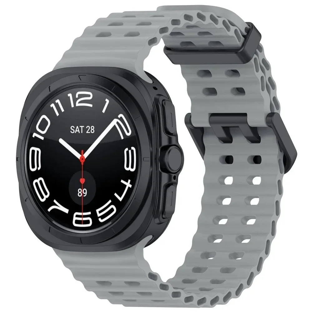 Silicone Sport Band in Ocean Blue for Smartwatch Accessories