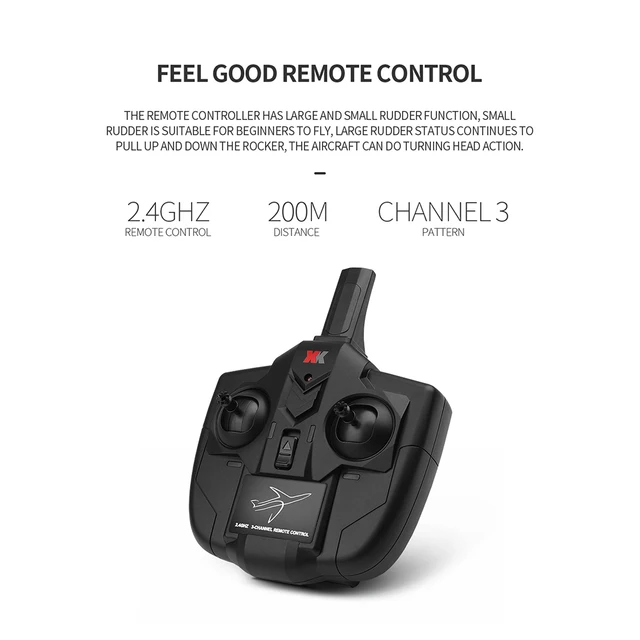 WLtoys XK A100 2.4GHz 3CH Toys Gifts for Friends Remote Control Airplanes Toys Children Holiday Party Gifts 3