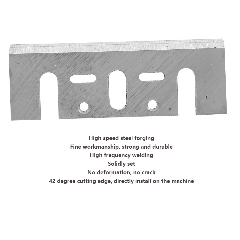 1 Pair HSS Woodworking Manual Electric Planer Replacement Blade For Handheld Planer for Maklta 1900B Woodworking Machinery Parts