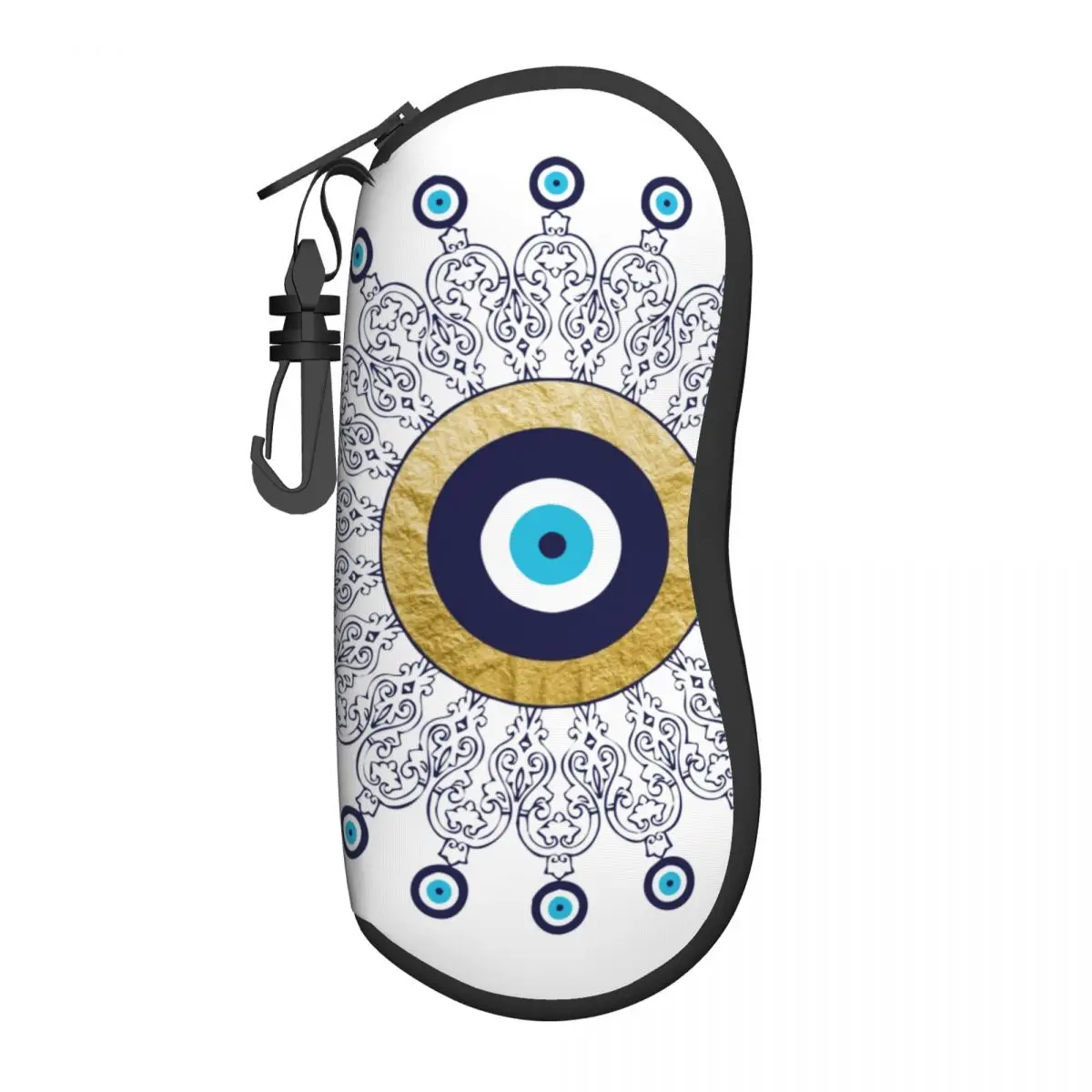 

Nazar коробочка для очков с изображением сглаза мандалы Удобная коробка шармы на удачу греческий амулет футляр для солнцезащитных очков Ультра Футляр для очков