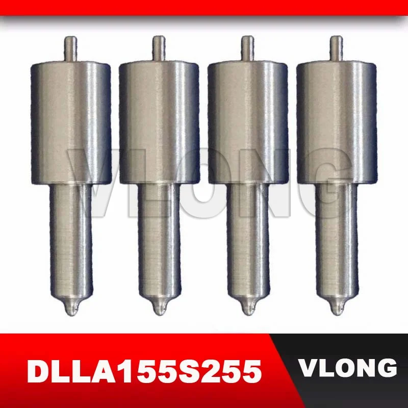 

4PCS Super Quality New Fuel Injection Pump Spary Parts Injector Mouth Diesel Engine Sparyer Nozzle Tips DLLA155S255