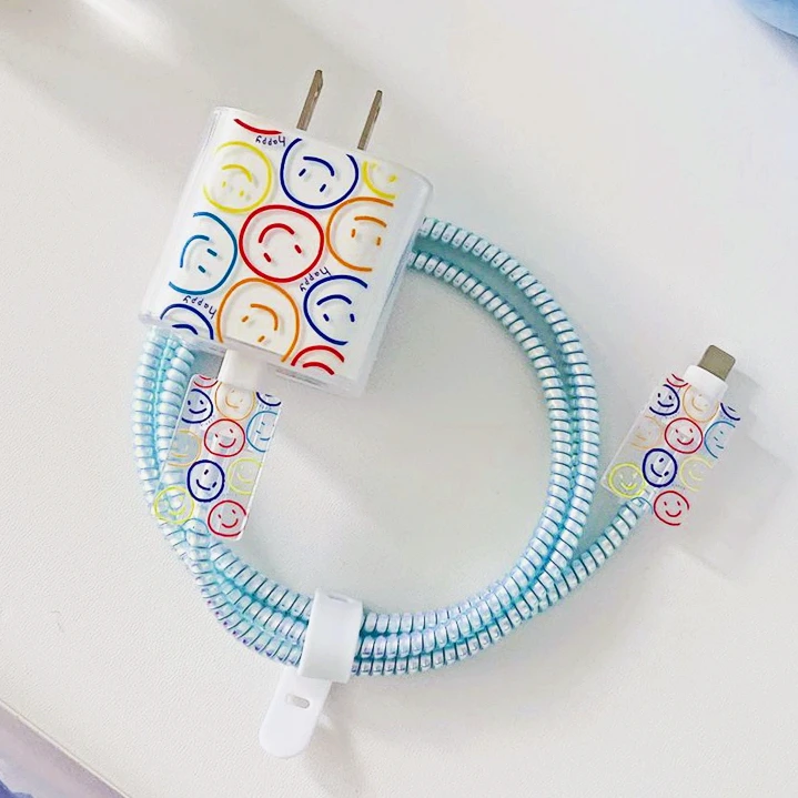 Cable Organizer Charger Protector for Lightning iPhone 18/20W US