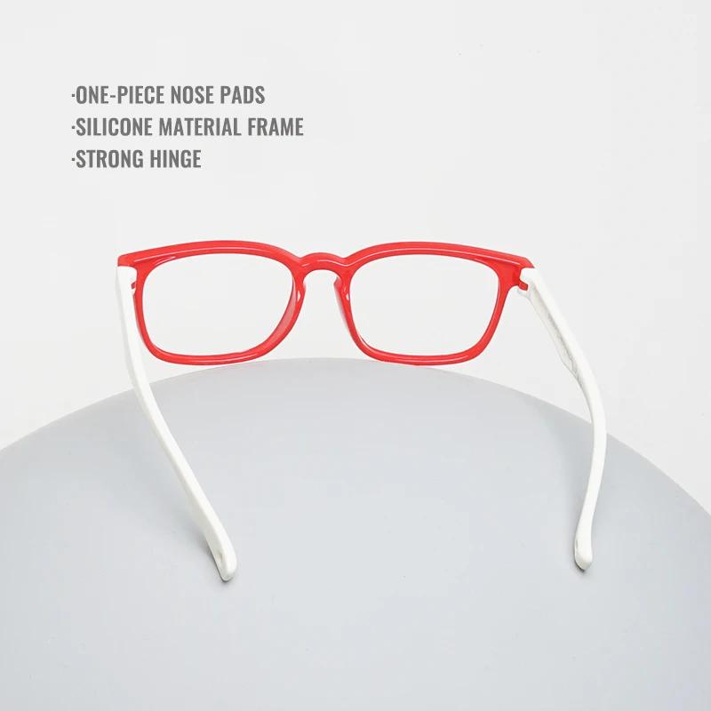 Toketorism Small Children's Glasses Anti Blue Eyeglasses Myopia Prescription Optical Frame