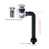 1Pc Kitchen Sink Drain Pipe Flexible Stretchable Deodorant Strainer Pipeline Bathroom Washbasin Anti Blockage Accessories 6