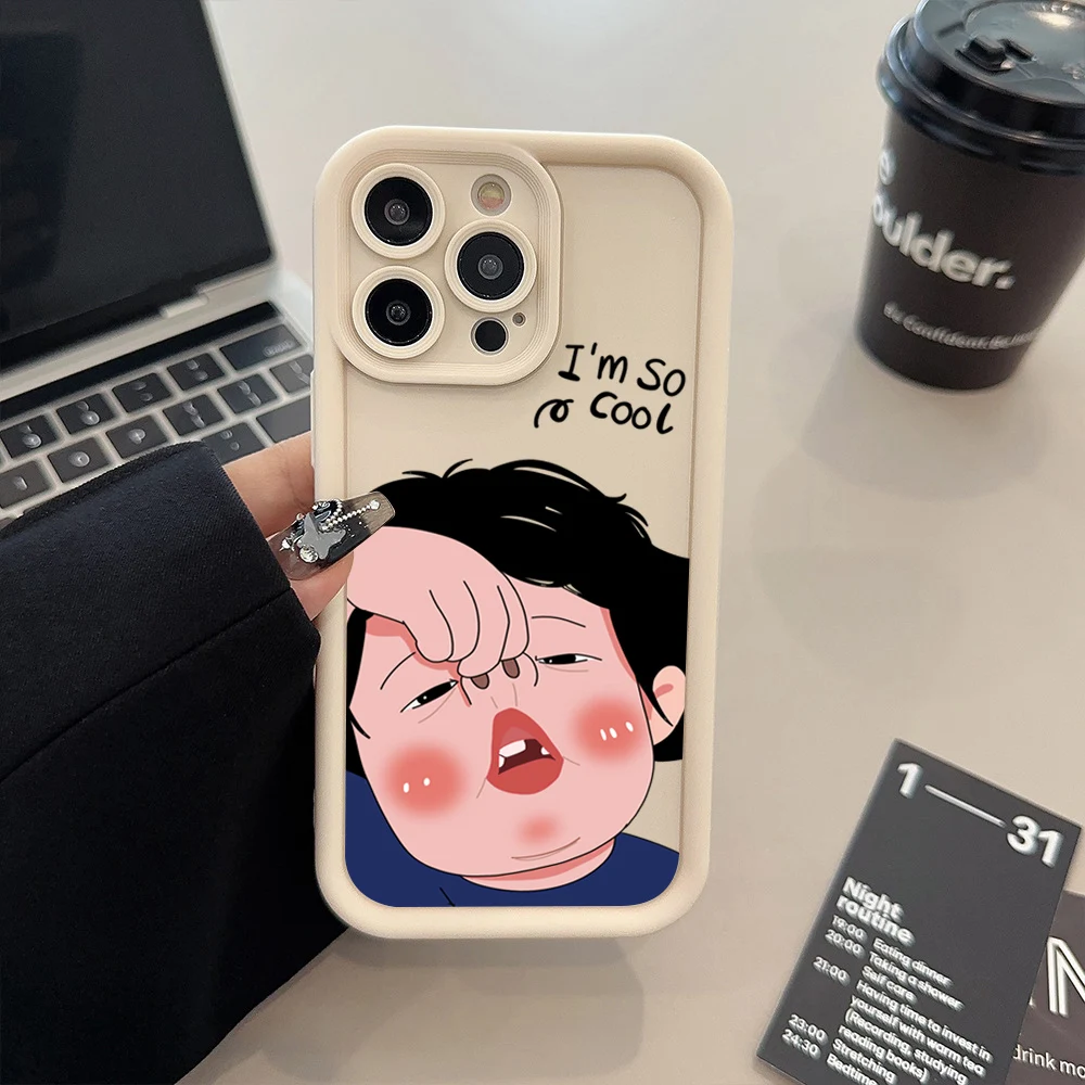 Cute Silicone Phone Case For Iphone Shockproof Soft Bumper Cover_voghion.com