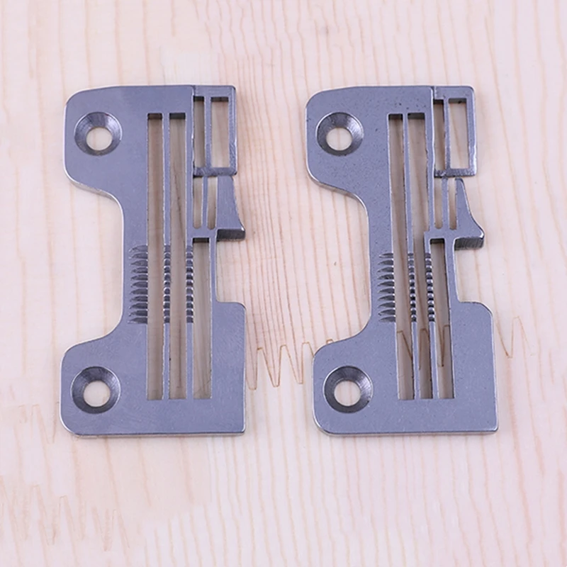 2108004 Throat Plate Fit For Yamato AZ6020 8020H (4 Thread) Industrial Overlock Sewing Machine Parts Needle Plate 2.4x5mm 2