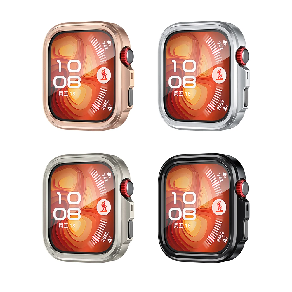 Luxury Metal Watch Protector Case Cover