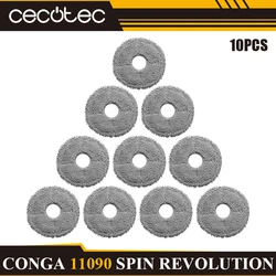 Cecotec Conga Enhanced Cleaning Kit: Main Brush, Side Brush, HEPA Filter, Mop, Dust Bag Replacement Set (10PCS)