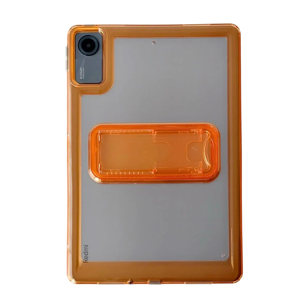 Shockproof Icy Colors Acrylic TPU Protective Case with Kickstand