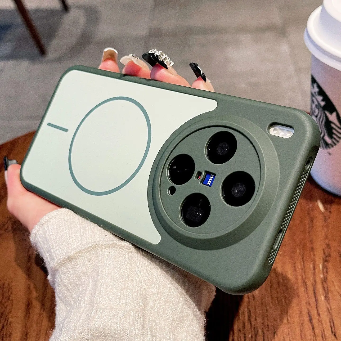 Luxury Liquid Silica Gel Magnetic Phone Case - Skin Friendly Bumper Cover