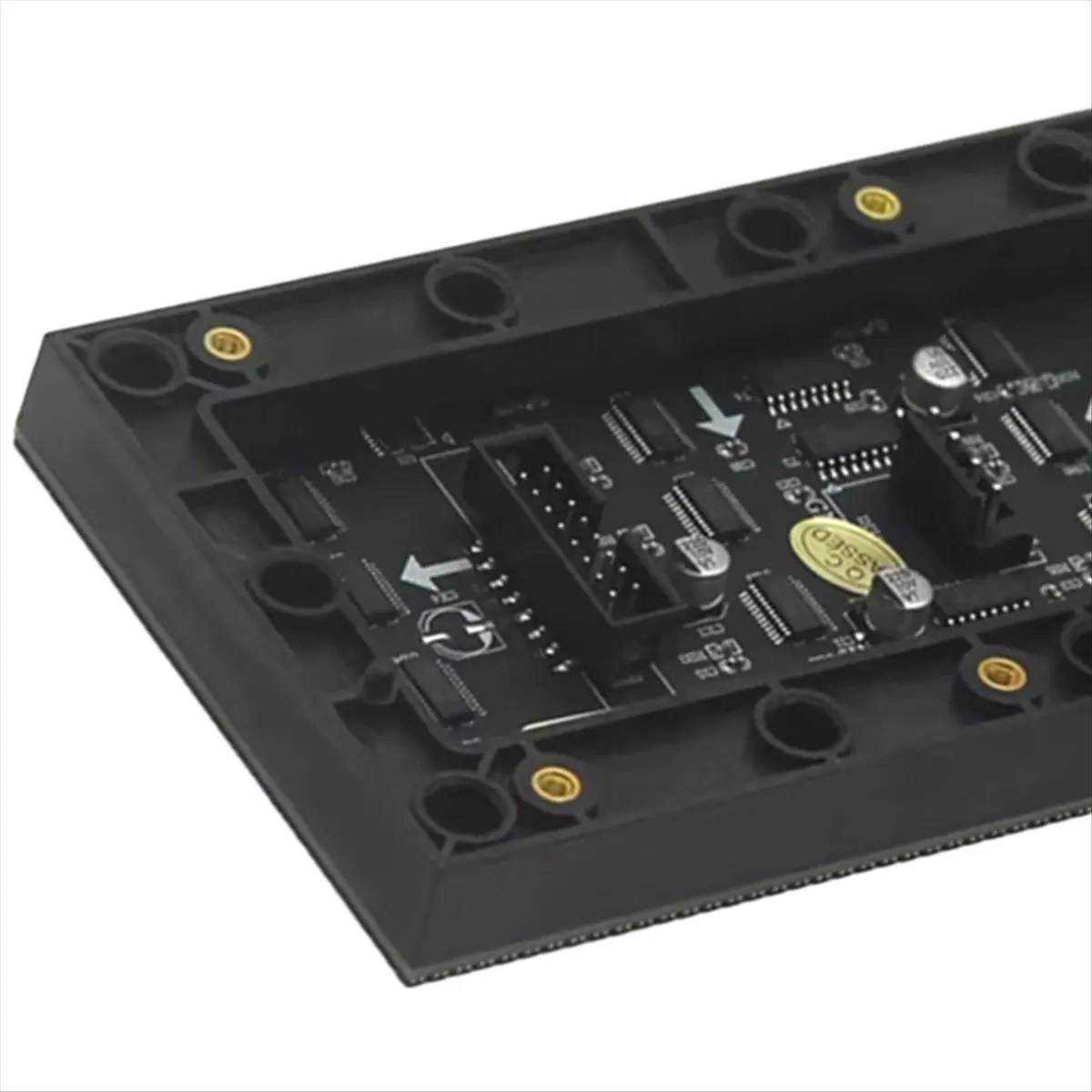 46M 전자 액세서리,160x80mm P2.5 LED 스크린 패널 모듈 64x32 픽셀 1/16 스캔 3in1 (검정색)