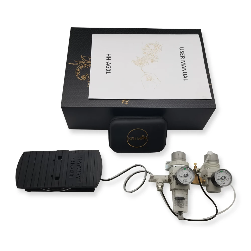 HH-AG01 Hand Engraving Tool Air Graver Machine Pneumatic Jewelry Engraver Crafts pen graving tools Wrought Iron handple