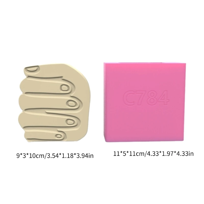 Silicone Ornament Moulds Silicone Vase Molds Hand Flexible Crafting Moulds Unique Silicone Craft Moulds for Vase