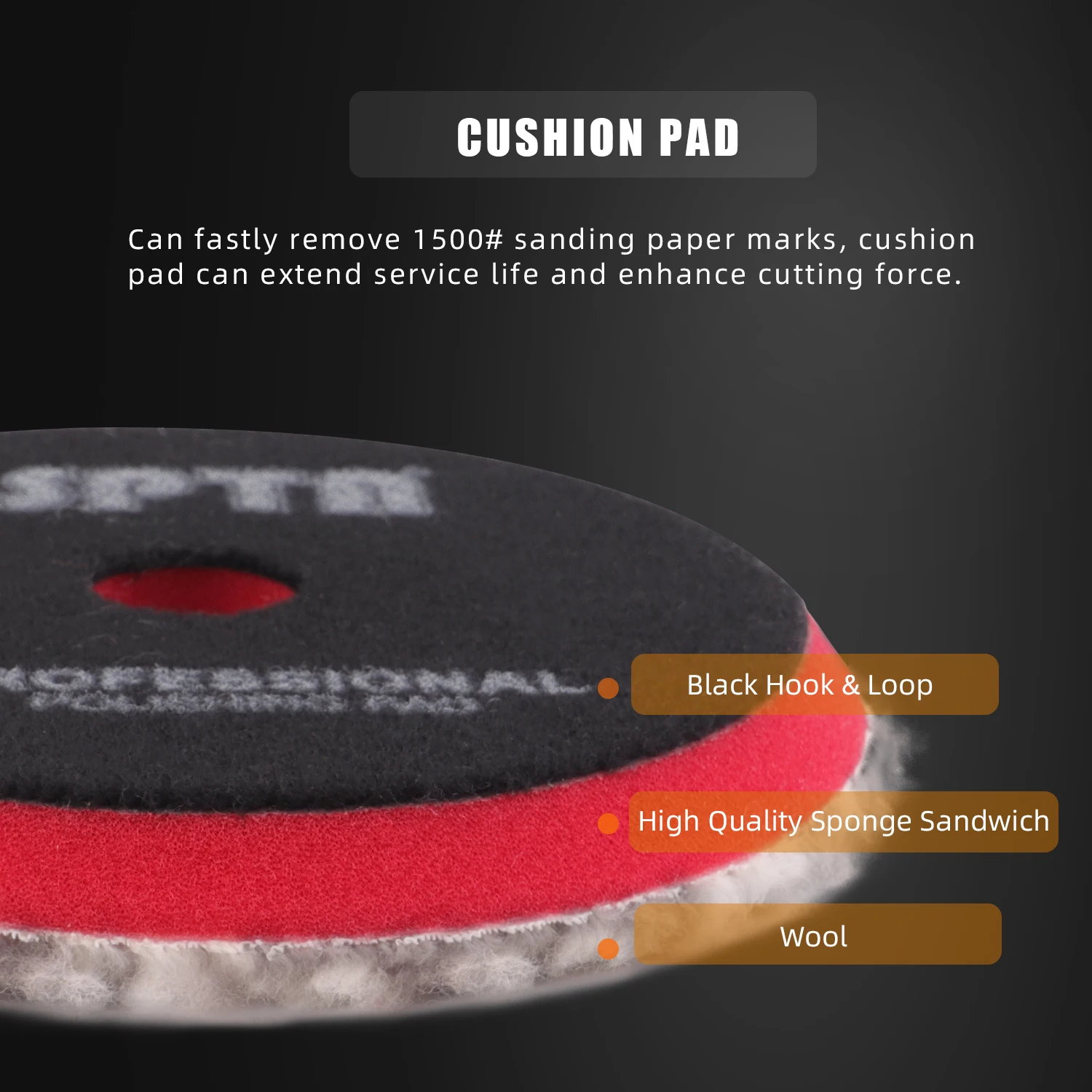 3 5 6 inch V2.0 Cutting Wool Polishing Pad for Car Polishing
