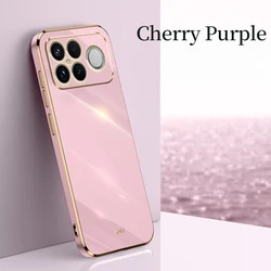 Luxe Elektroplated Silicone TPU Hoes in Rechte Rand Ontwerp