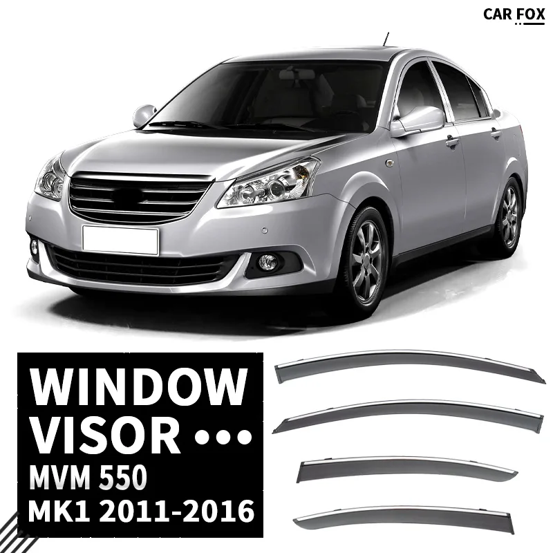 

Пластиковый козырек для окон MVM 550 2011-2016, оттенки на вентиляционное отверстие, защита от солнца, дождя, 4 шт./комплект, для MVM 550 2011-2016
