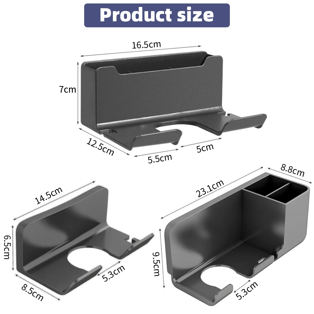 Hair Dryer Bracket Bathroom Rack Storage Rack Wall Mounted Storage And Sorting Bathroom Accessories