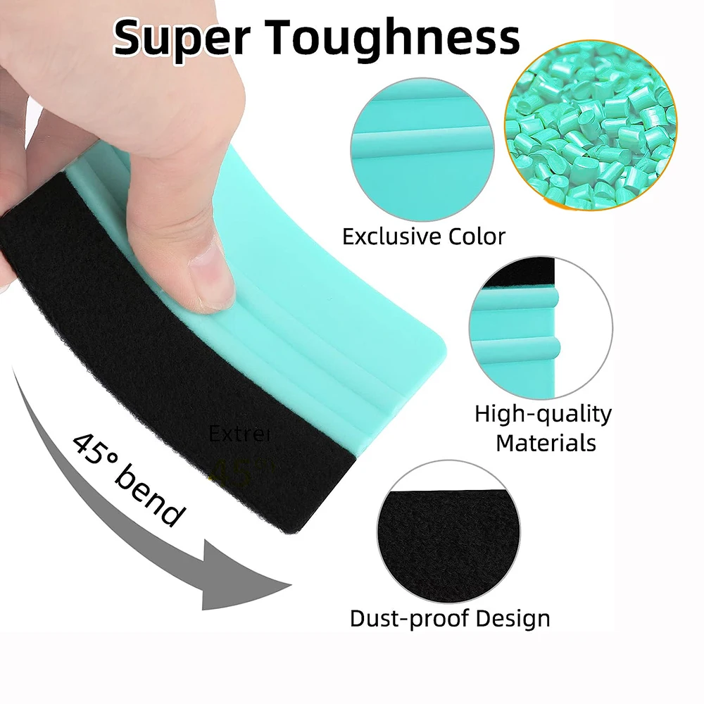 Window Tinting Squeegee Vinyl Squeegee Window Tint Squeegee Car Vinyl Scraper Car Film Scraper Car Wrapping Tools Automotive Film Tools Window Scraper Window Scraper Tool Felt Edge Squeegee Window Tinting Tool Car Vinyl Wrap Scraper Plastic Spatula Scratch Free Film DIY Squeegee Wallpaper Smoothing