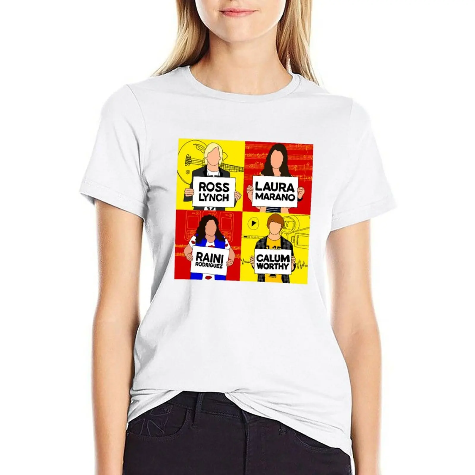 

A&A T-shirt funny graphics summer blouses woman 2024