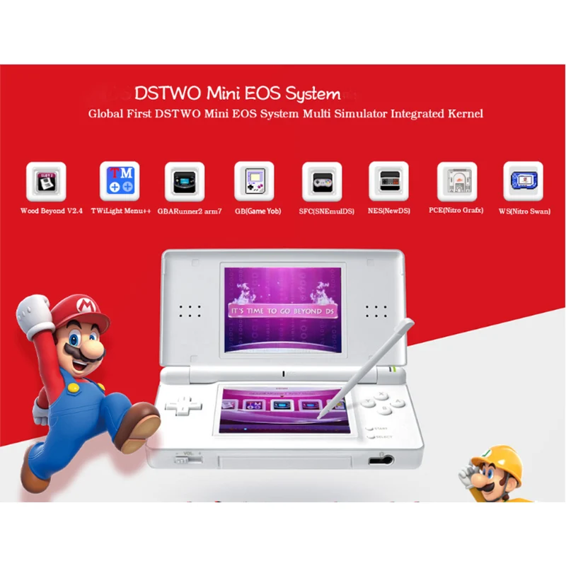 NDS Game Card 16717 in 1 US English 128G Cassetta 64 in1 208 500 NES Scheda Di Gioco Per DSTWO Mini 2/3DS XL 5
