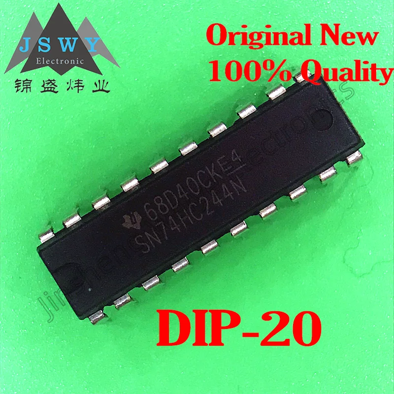 

5 pieces HD74HC244P SN74HC244N 100% brand new imported original DIP-20 buffer line driver IC free shipping electronics