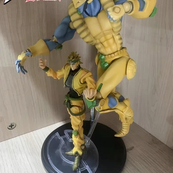 멋진 액션 조각상 조조의 기묘한 모험 부분, 애니메이션 PVC 액션 피규어, 소장용 모델, 어린이 인형, 어린이 생일 선물