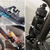 Carbon Fiber Texture Bike Bottle Cage | High-Strength PC Plastic Water Bottle Holder for MTB & Road Bikes 2