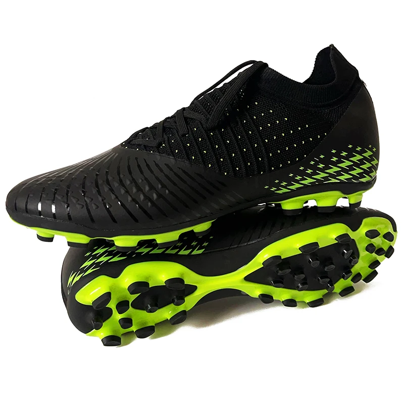 Men's High-Top Non-Slip Soccer Cleats - Premium Football Boots for Indoor and Outdoor Play