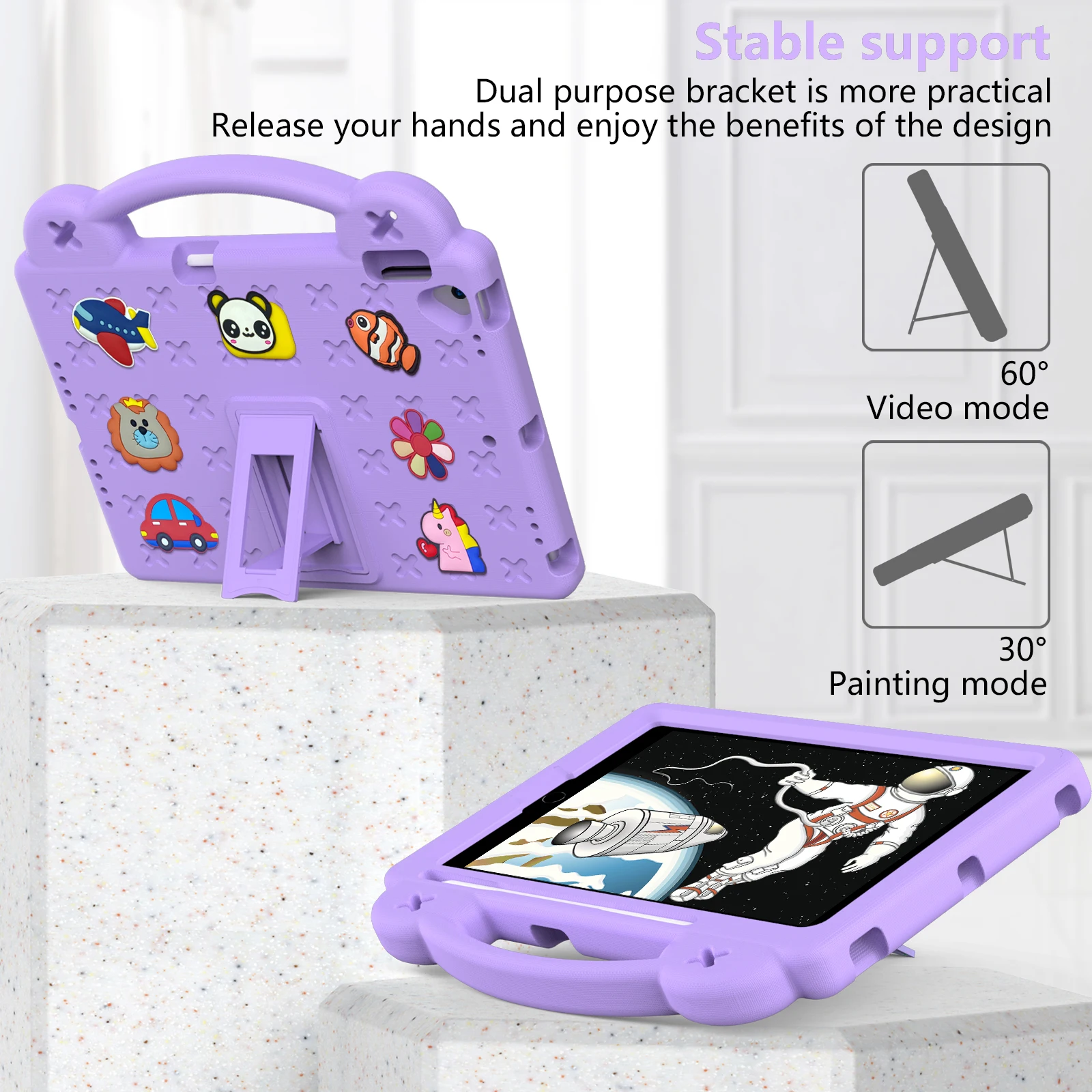 For IPad 10 10th 2022 Case EVA Cover For IPad 10.2 7th 8th 9th Pro 11 2018 2021 Mini 6 5 4 3 10.5 Air 2 9.7 6th 2018 Air4 2020_voghion.com