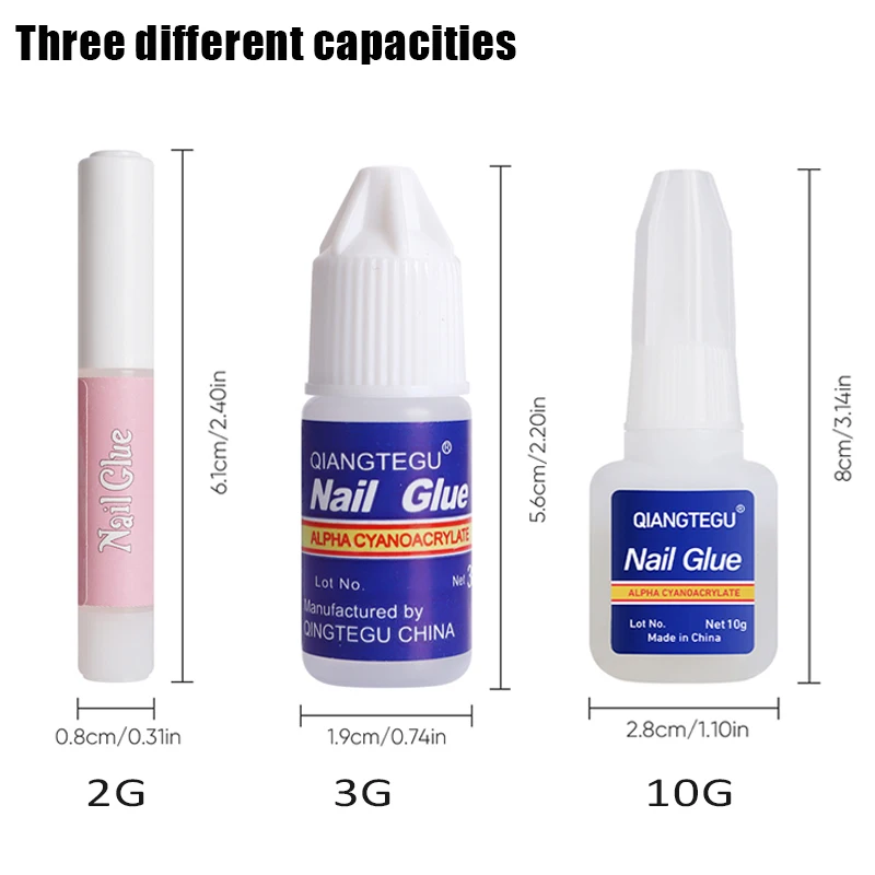 Nail Gel Fast Drying Glue for Nail Tips Manicure Tool