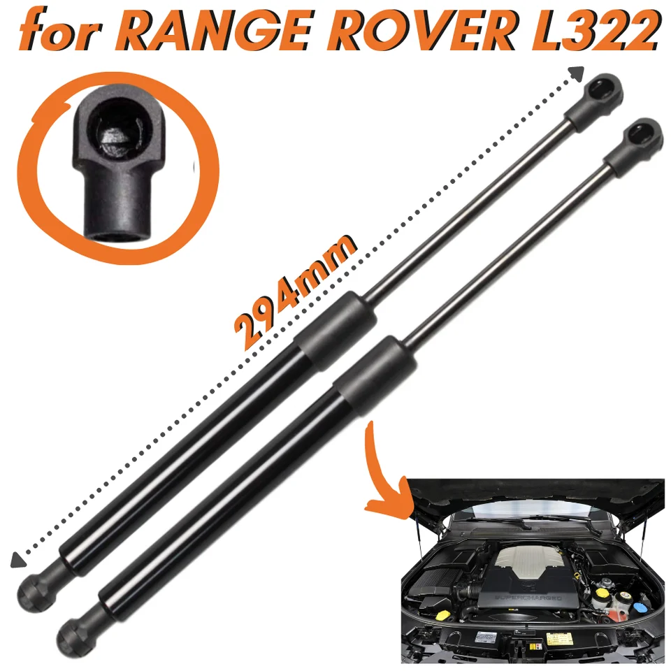 Bonnet & Tailgate Gas Strut Kit (4pc) for Range Rover L322