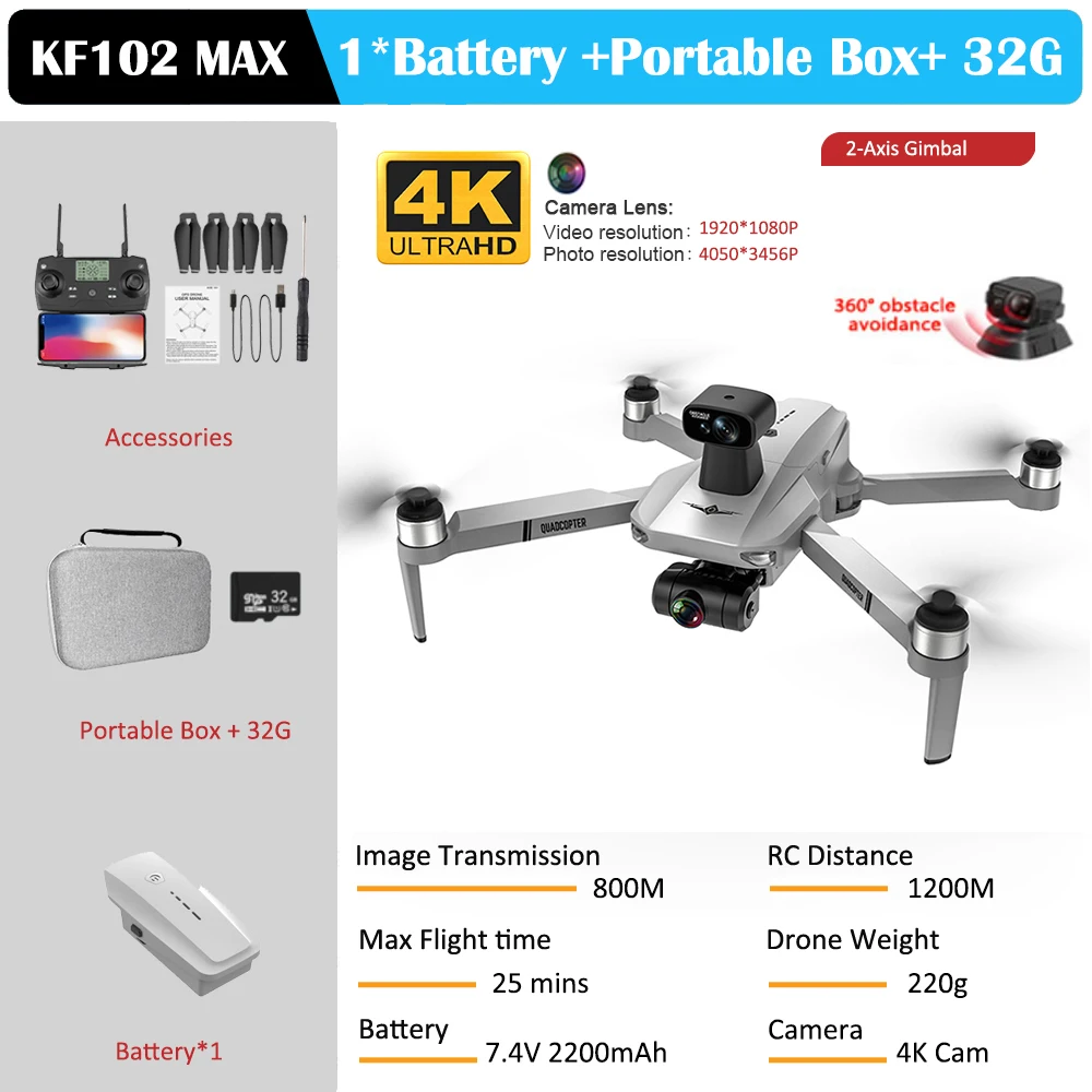 world tech toys helicopter 2021 New KF102 Max GPS Drone 4k Profesional FPV HD Camera Drones 2-Axis Gimbal Brushless Motor RC Quadcopter VS SG906 Max Pro2 blade rc helicopter RC Helicopters