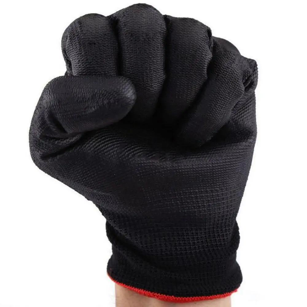 1 Pair Nylon Anti Static Non Slip Finger Factory Safe Working Gloves 5