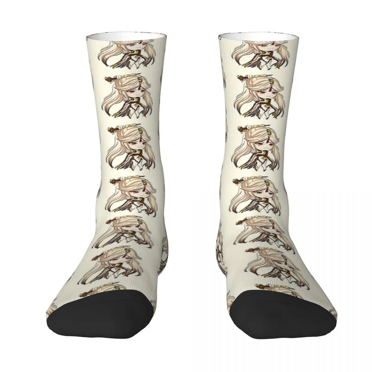 цена Ningguang Men Women Socks Windproof Novelty Spring Summer Autumn Winter Stockings Gift