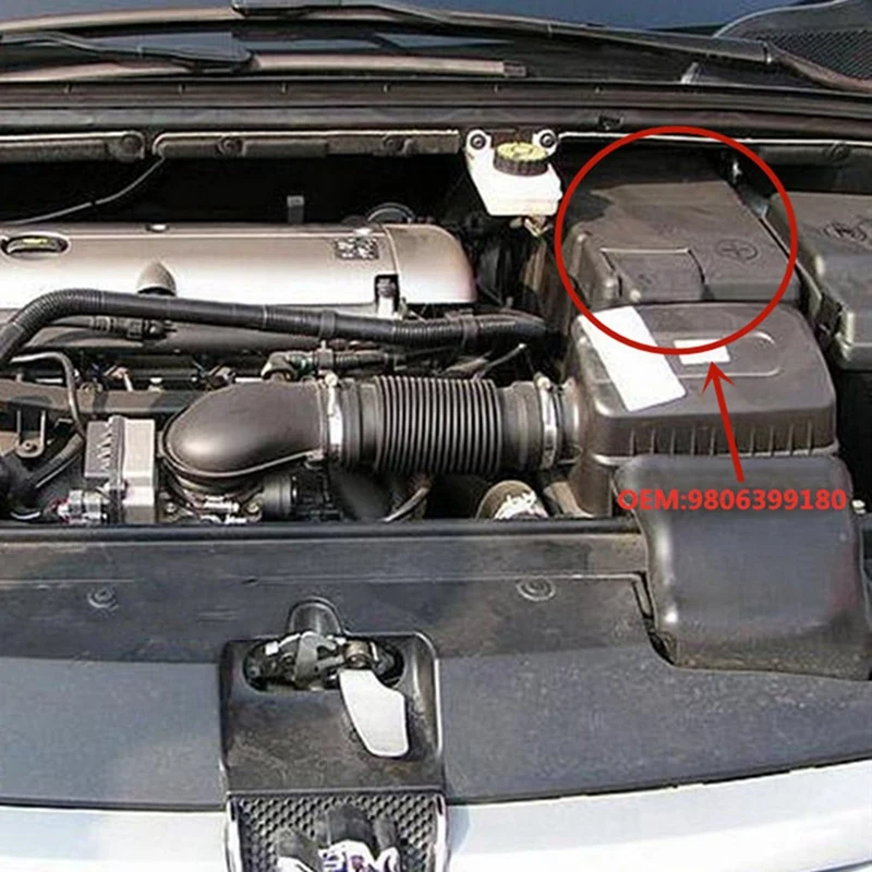 Battery insulation cover Battery TRAY SHIELD Guard Cover Seat For Peugeot 307 308 3008 407 Citroen Picasso C4 5615H2