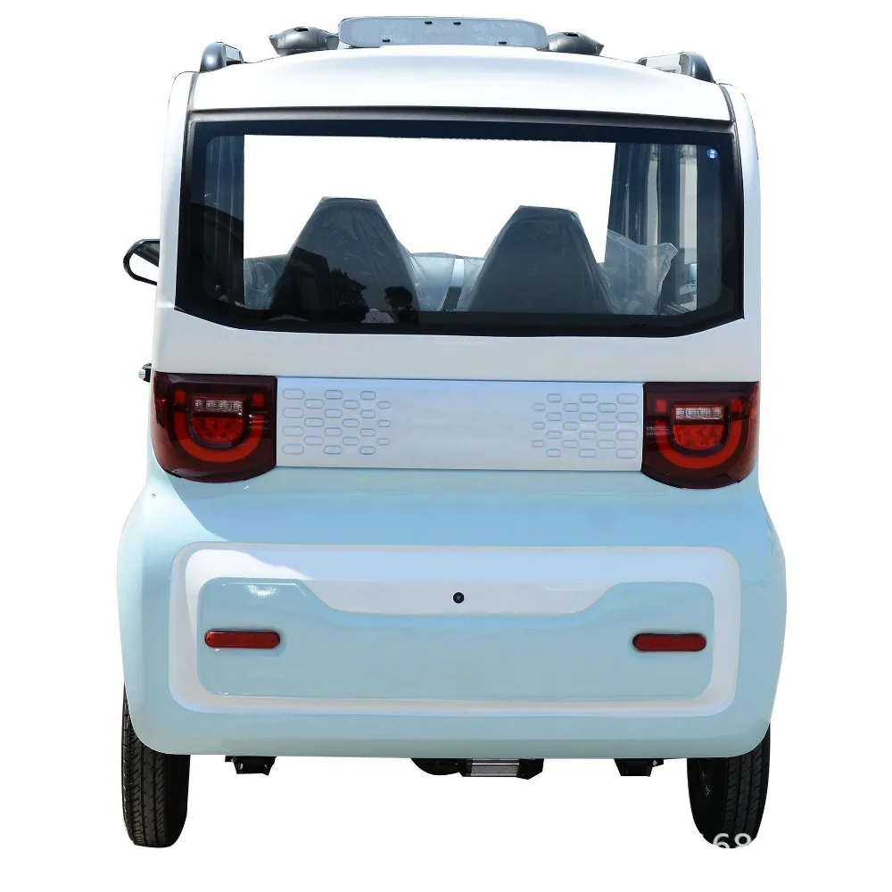Electric tricycle, four doors, four seats, new energy mini car, family small electric scooter 4