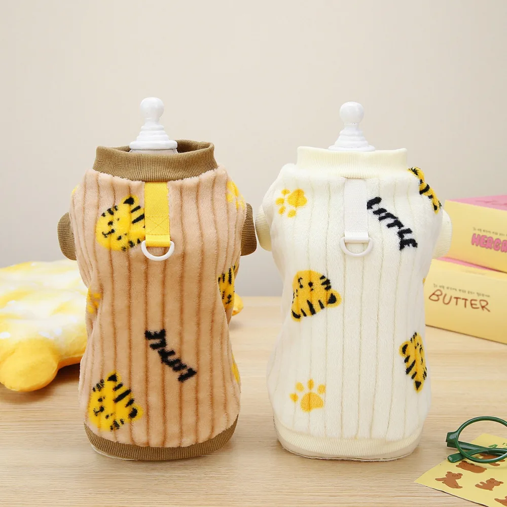 

Pet Clothes Winter Autumn Cute Cartoon Sweater Small Dog Fashion Pullover Cat Desinger Shirt Puppy Harness Chihuahua Pomeranian