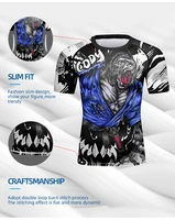 الرجال MMA الملاكمة الملاكمة التايلاندية ضغط مجموعة بدلة الجري راشغوارد التدريب اللياقة البدنية ملابس رياضية تجريب الصالة الرياضية الملابس الرياضية دعوى 6