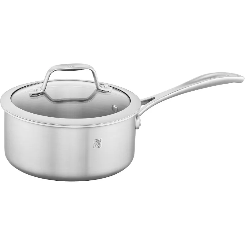 ZWILLING Spirit 3-ply 10-pc Stainless Steel Pots and Pans Set, Dutch Oven, Fry Pan,Silver 5