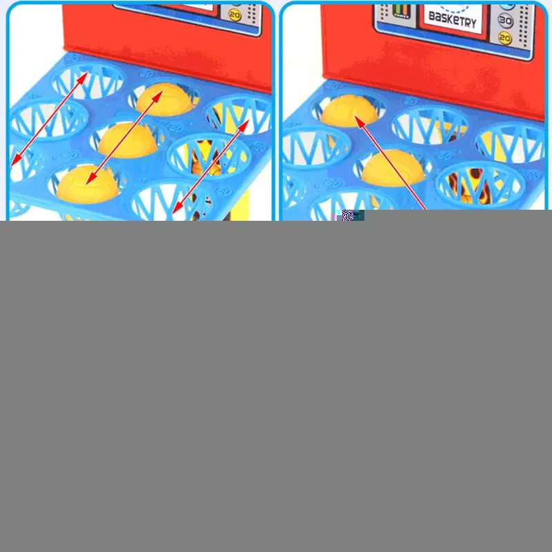 Mini Basketball Game Basketball Bouncing Game Parent-Child Interactive Competition Toy For Fun Kids Girls Children 3